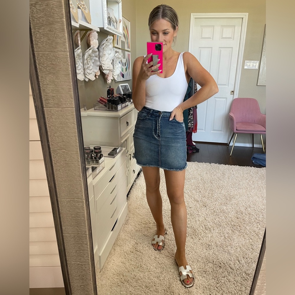 Wish List Jeans Jean Skirt